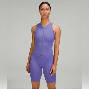 Women’s Lululemon SenseKnit Running One-Piece In Charged Indigo Size 8 NWOT